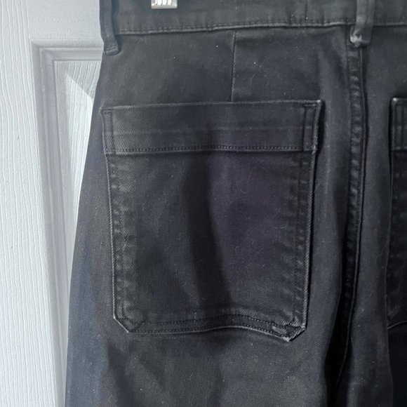 Everlane The Straight Leg Cropped Jean in Black 4 - Picture 9 of 9